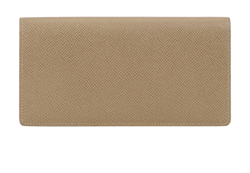 Louis Vuitton Bi-Fold Wallet, Leather, Khaki, MIF, B/DB, 2*